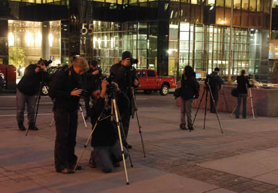 Group of photographers